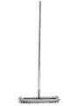 Швабра 132 см, насадка на резинке, микрофибра 48х15см, A260087 - фото 4