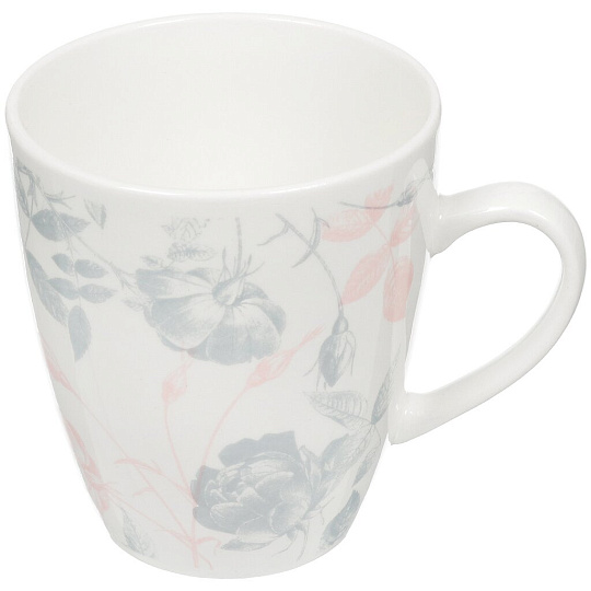 Сервиз столовый керамика, 16 предметов, на 4 персоны, Кубаньфарфор, Соната. Серебристые розы, 076/8