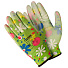 Перчатки садовые, ПЭ, полиуретановое покрытие, 8 (М), микс цветов №1, разноцветные, Fiberon - фото 3
