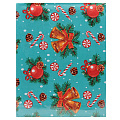 Скатерть из полиэстера, 148х185 см, Мультидом Новогоднее настроение BD2-55 в ассортименте