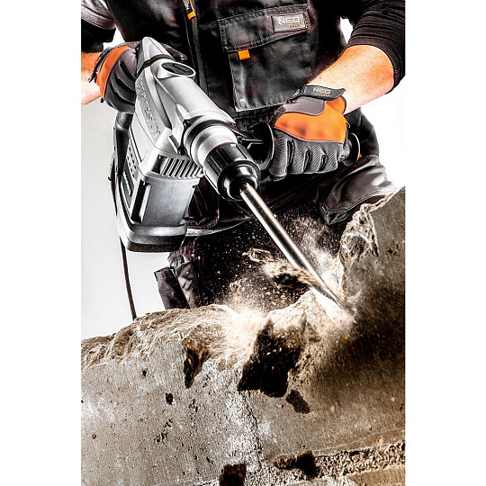 Перфоратор SDS Max 1250Вт/10.0+ пика и смазка кейс, GRAPHITE, 58G874