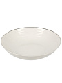 Тарелка суповая, фарфор, 22 см, круглая, Fiesta, Fioretta, TDP722, белая