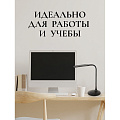Светильник настольный на подставке, USB+адаптер, черный, абажур черный, SPE17156-26 - фото 8