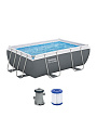 Бассейн каркасный Bestway, 282х196х84 см, Power Steel, 56629BW, фильтр-насос, 3662 л - фото 15