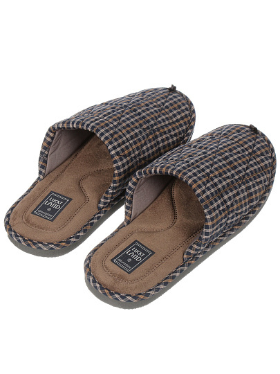 Тапки для мужчин, в ассортименте, р. 46, Lucky Land, 5087M-CH-CO