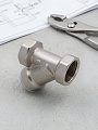 Фильтр косой для воды, 1/2'', 45 °, г-г, латунь, AquaLink