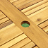 Стол дерево, Green Days, Комфорт, 100х100х72 см, круглый, столешница деревянная - фото 4