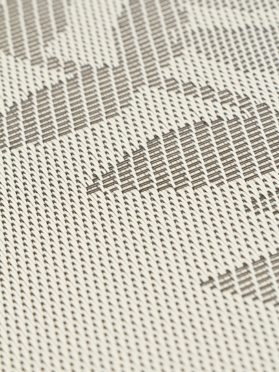 Салфетка для стола ПВХ, 45х30 см, прямоугольная, сиреневая, Рыжий кот, PVM-02