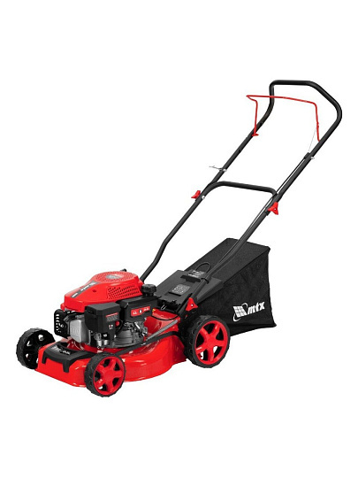 Газонокосилка бензиновая, 127 куб.см, MTX, GL41-K, 41 см, 40 л, 25-75 мм, 3 л.с., 3000 об/мин
