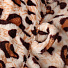 Халат женский, махровый, 100% полиэстер, леопардовый, универсальный, 115х130х55 см, T2023-3250 - фото 4