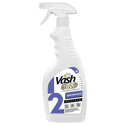 Чистящее средство для ванной комнаты, Vash Gold, спрей, 500 мл