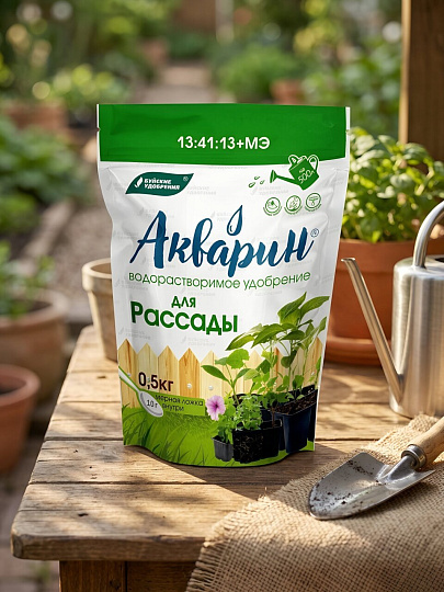 Удобрение Акварин, для рассады, 500 г, БХЗ