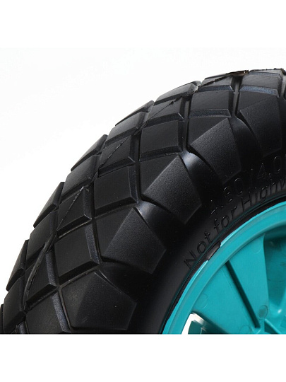 Колесо для тачки полиуретан PU, 4.80/4.00-8, втулка D12 мм, РВ-Пласт