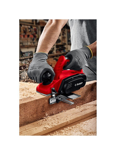 Электрорубанок Зубр, ЗР-750-82, 750 Вт, 82 мм, 2 мм