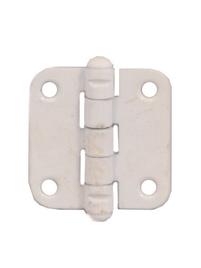 Петля накладная для деревянных дверей, БелТИЗ, 40х44 мм, универсальная, ПН5-40, белая