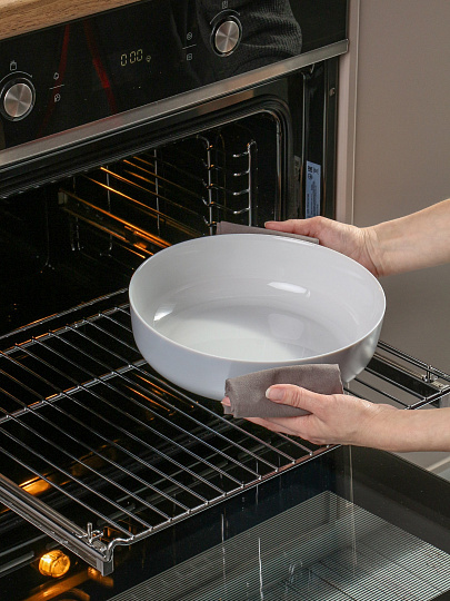 Форма для запекания стеклокерамика, 26 см, круглая, серая, Luminarc, Smart Cuisine Diwali Granit, X1626