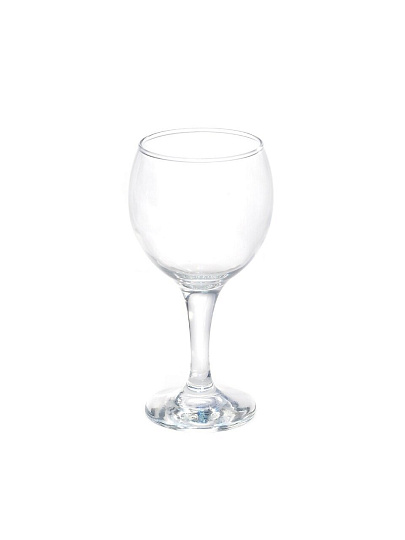 Бокал для вина, 290 мл, стекло, 6 шт, Pasabahce, Bistro, 44411В