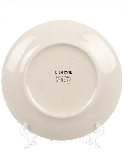 Тарелка десертная, керамика, 19 см, Mood, Domenik, DMD272, дымчато-голубая