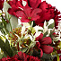 Цветок искусственный декоративный Букет, 41 см, бордовый, Y4-7924 - фото 2
