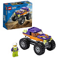 Конструктор Lego, City, Монстр-трак, 5-7 лет, 55 деталей, 60251