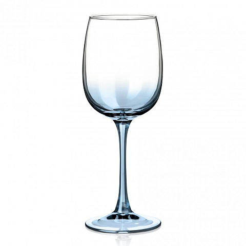 Бокал для вина, 420 мл, стекло, 3 шт, Glasstar, Черное море Омбре эдем, аллегресс, RNBSO_8166_11