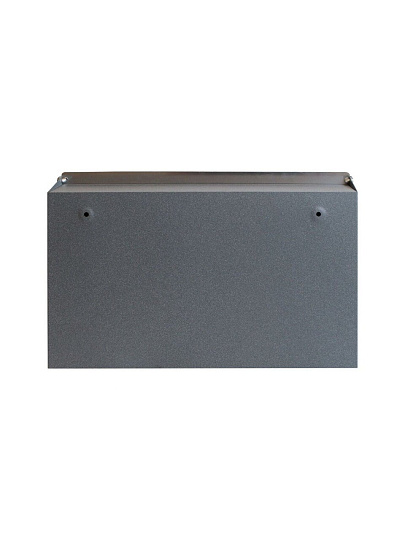 Ящик почтовый Аллюр, №5010, 16868, графит металлик серый, с замком, 2 ключа