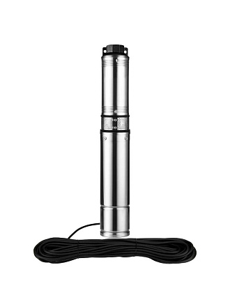 Насос скважинный, Jemix, 20 м, 370 Вт, максимальный напор 25 м, 2 м³/ч, термозащита, СН 3,5-2-25