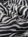 Плед 1.5-сп, 130х170 см, флис, 100%пэ, Silvano, принт зебра - фото 5