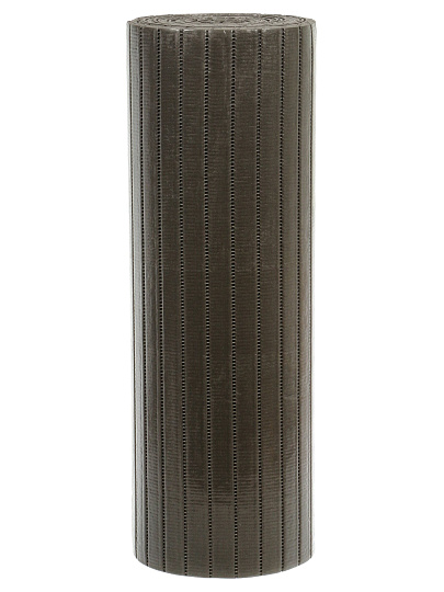 Коврик для ванной, антискользящий, 0.8х15 м, вспененный ПВХ, графит, Вилина, Виктория, GG