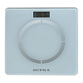 Весы напольные электронные, Supra, BSS-2055B, стекло, до 180 кг, с функцией измерения жира, жидкости, костной ткани