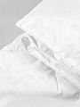 Одеяло 1.5-спальное, 140х205 см, Лебяжий искусственный пух, 300 г/м2, зимнее, чехол 100% хлопок, кант, Verossa - фото 4