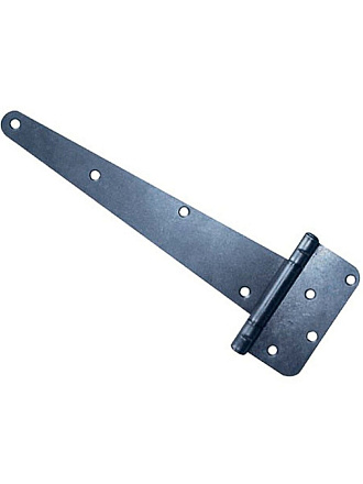 Петля-стрела для деревянных дверей, БелТИЗ, 200 мм, ПС-200, черная