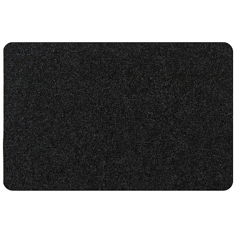 Коврик грязезащитный, 40х60 см, прямоугольный, черный, Soft, Sunstep, 35-013*