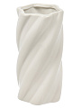Ваза керамика, настольная, 20х10 см, Буф, A060217, белая - фото 3