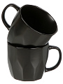 Кружка фарфор, 2 шт, 360 мл, Geometry Black, Atmosphere, AT-K3196 - фото 3