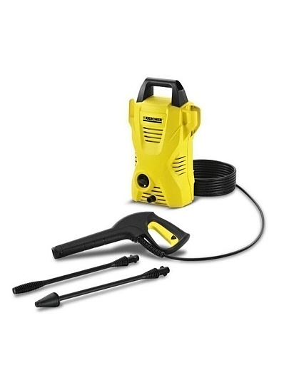 Мойка высокого давления Karcher, K2 Compact, 1.673-121.0, 1.4 кВт, 110 бар, 360 л/ч, 2 насадки