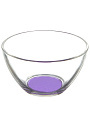 Салатник стекло, круглый, 11х6 см, 0.25 л, цветное дно, Микс, Декостек, 322/1-Н, в ассортименте - фото 5