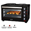 Духовка электрическая, Econ, ECO-GP3222MO, 32 л, 1600 Вт, черная, 13799 - фото 6