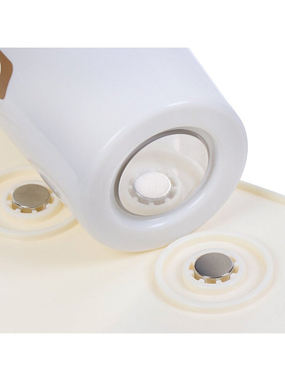 Полка для ванной пластик, настенная, прямая, 35х11х17 см, белая, Y9-224