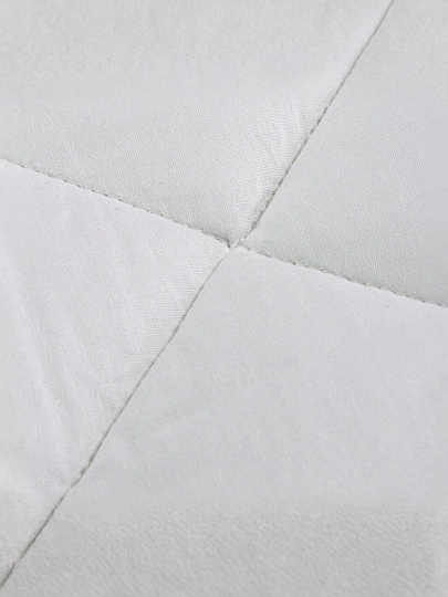 Одеяло 2-спальное, 172х205 см, Лебяжий пух, волокно полиэфирное, 180 г/м2, облегченное, чехол 100% хлопок, Silvano