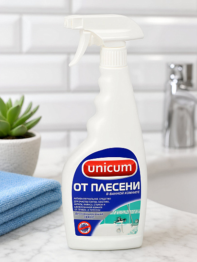 Чистящее средство для удаления плесени, Unicum, спрей, 500 мл