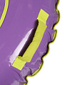 Санки-ватрушка Nika, 110 см, 110 кг, с буксировочным тросом, с ручками, фиолетово-лимонные, ТБ1К-110/ФЛ - фото 4