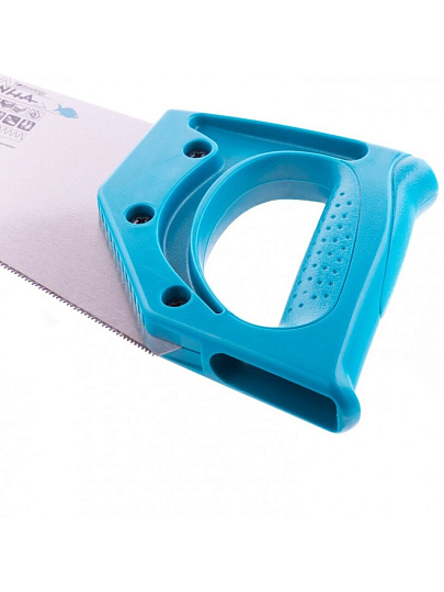 Ножовка по ламинату, 360 мм, закаленные зубья, 15-17 TPI, рукоятка пластик, Gross, Piranha, 24121