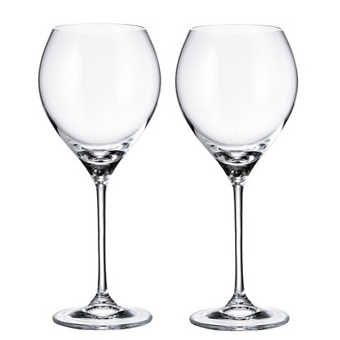 Бокал для вина, 470 мл, стекло, 6 шт, Bohemia, Carduelis, 91L/1SF06/0/00000/470-662