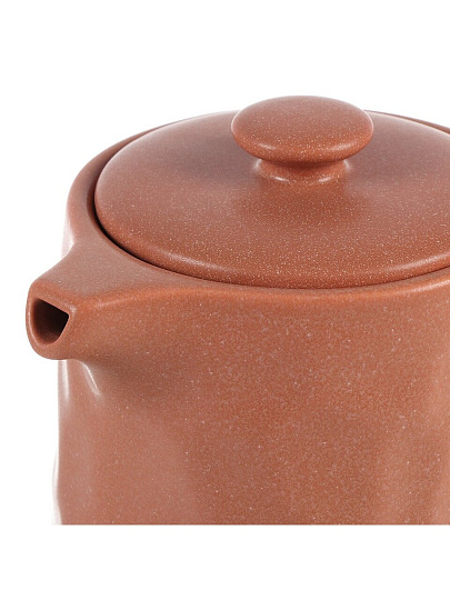 Чайник заварочный керамика, 0.85 л, Billibarri, Old Clay, 500-260, розовый