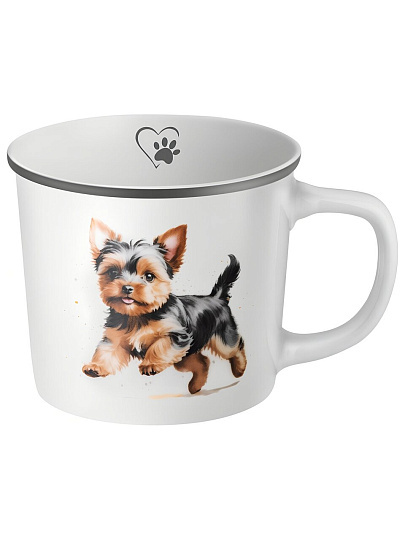 Кружка фарфор, 370 мл, Yorkshire Terrier, Lefard, 260-1047-11, в ассортименте