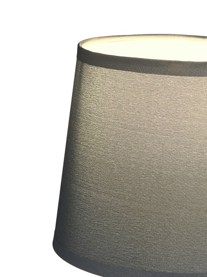 Светильник настольный, E14, 40 Вт, зеленый, абажур серый, BY, Марсель, 476-022