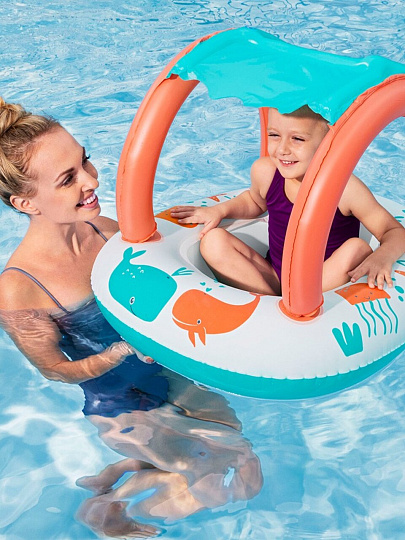 Лодочка надувная 84х67 см, Bestway, Comfort plush, 34203, 1-мест, от 3 лет