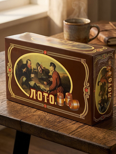 Игра настольная Лото, 18х10.5х5.5 см, пластик, Y6-6380/D030009