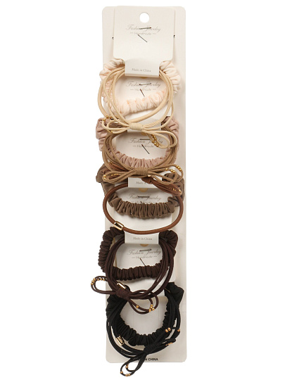 Набор резинок с бусинами, 3шт, A110064